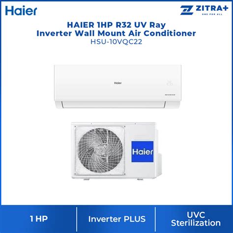 HAIER 1HP 1 5HP 2HP 2 5HP R32 UV Ray Inverter Wall Mount Air