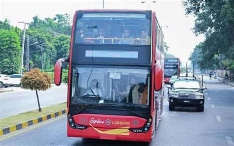 Islamabad Sightseeing Double Decker Bus Service A New Era For Tourism