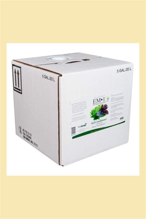 EM1 Microbial Inoculant Concentrate 5 Gallon Greenthumbgear