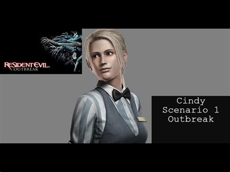 Resident Evil Outbreak Scenario 1 Outbreak Cindy Normal PS2