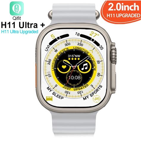 Reloj Inteligente H Ultra Plus Para Hombre Accesorio De Pulsera Con