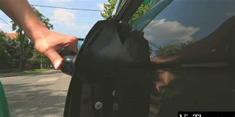 Voluptuous Lesbian Picks Up Sexy Hitch Hiker And Plays With Her Tnaflix