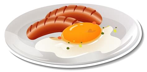 Breakfast Sausage Vectors & Illustrations for Free Download