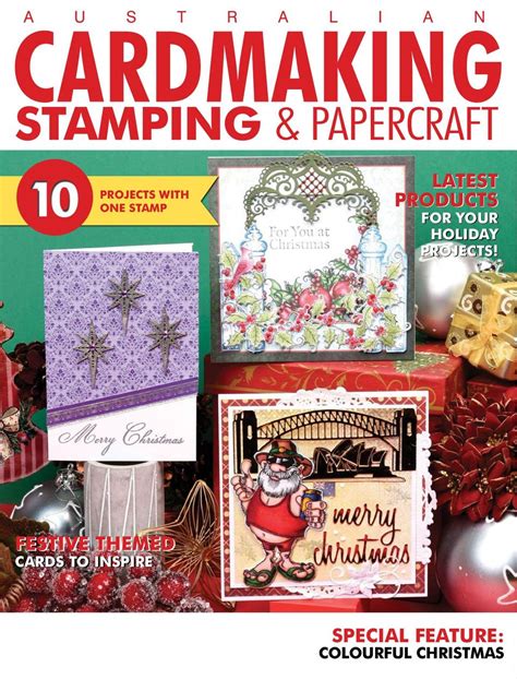 Australian Cardmaking Stamping Papercraft Vol No Digital