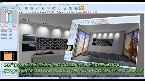 Tutorial Software De Cozinhas Esconder Ou Mostrar Objectos Numa