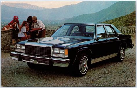 Vintage Postcard 1979 Ford LTD Landau 4 Door Advertising By New Haven