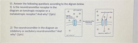 Solved 15. Answer the following questions according to the | Chegg.com
