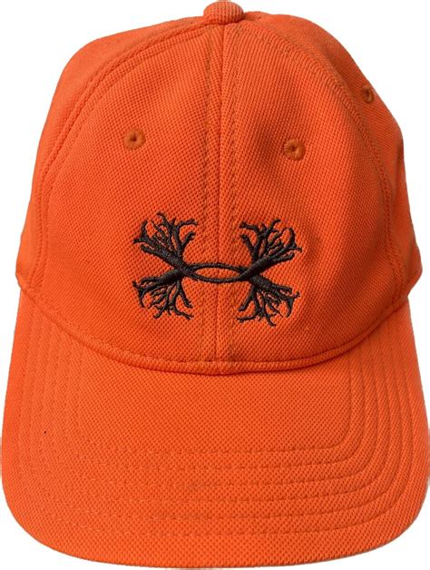 Orange Under Armour Hunting Logo