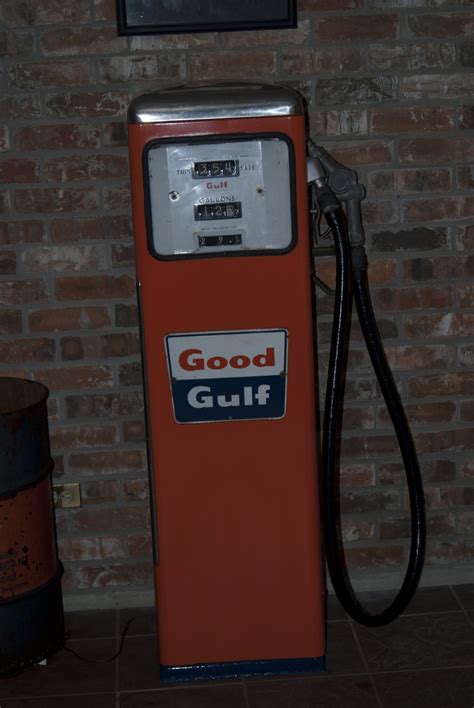 1960 Gulf Gas Pump Collectors Weekly