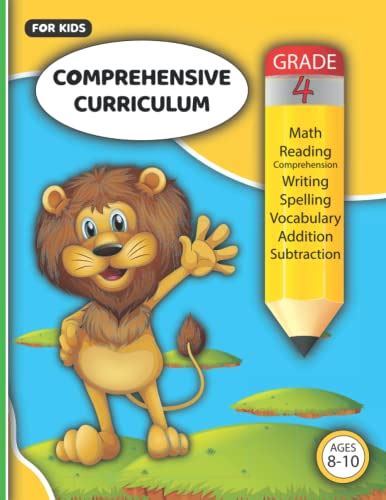 Comprehensive Curriculum Grade Th Grade Workbooks All Subjects