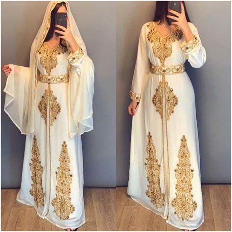 Dubai Moroccan Kaftan Arabic Abaya Maxi Hand Beaded Caftan Etsy Uk