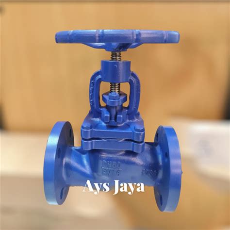 Jual Globe Valve Stainless Cast Iron Flange PN 16 1 2 Inchi Jakarta