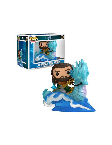 Funko Pop Dc Aquaman Y El Reino Perdido Aquaman And Storm Ride Deluxe