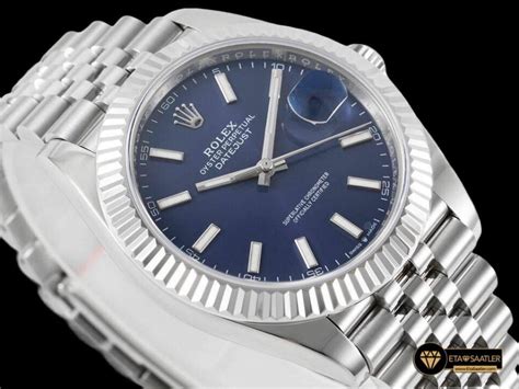 Rolex Datejust Mavi Kadran Clean Factory Mm Jubile Super