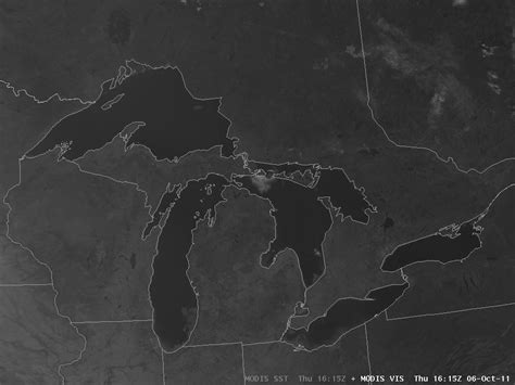 Clear Skies Over The Great Lakes Cimss Satellite Blog Cimss