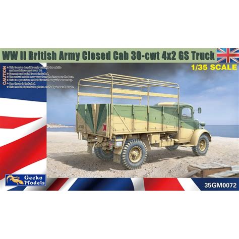 Gecko Models Gm Wwii British Army Closed Cab Cwt X Gs