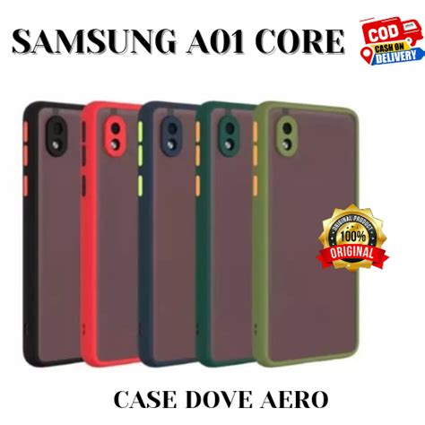 Case Handphone Keren For Samsung A Core Case Dove Aero Matte