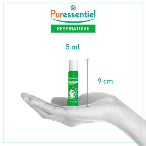 PURESSENTIEL RESPIRATOIRE Roller Sinus Express Aux 6 HE BIO 6 Ml 5 Ml