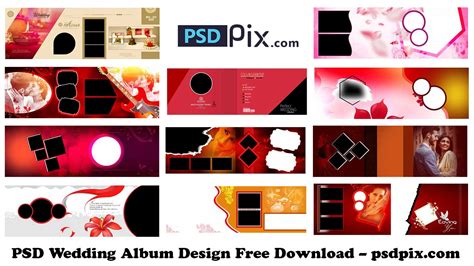 Psd Wedding Album Design Free Download Psdpix