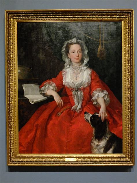 Miss Mary Edwards 1742 William Hogarth Oil Paint On Canva Flickr