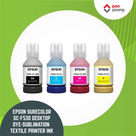 Epson Surecolor Sc F F Desktop Dye Sublimation Textile Printer