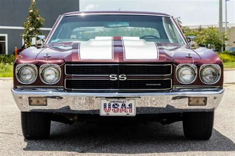 Chevrolet Chevelle Ss Matching S Super Sport Maroon For Sale