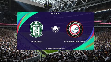 FK Žalgiris vs FC Struga Trim Lum 11 07 2023 UEFA Champions League