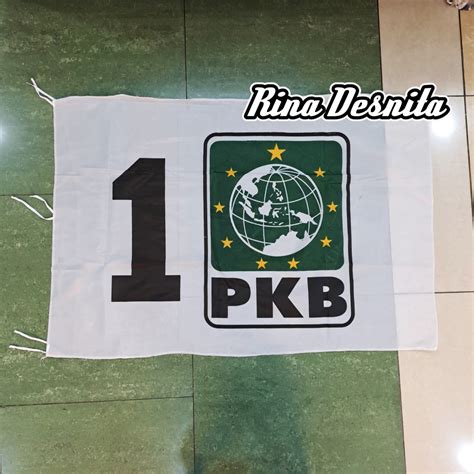 Jual Bendera Partai PKB Ukuran 80x120 Cm Isi 50 Pcs Shopee Indonesia