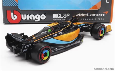 BURAGO BU38063 3 Escala 1 43 McLAREN F1 MCL36 MERCEDES TEAM MCLAREN N