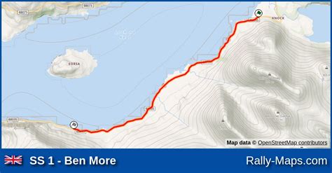 SS 1 Ben More Stage Map Mull Rally 2023 Rally Maps