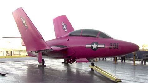 PHOTOS: Retired Navy jet goes pink for Breast Cancer Awareness Month - 6abc Philadelphia