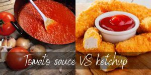 Tomato Sauce VS Ketchup - 4 Important Differences - Foodiosity