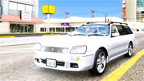 GTA San Andreas Nissan Stagea 25RS Four S EnRoMovies REVIEW YouTube