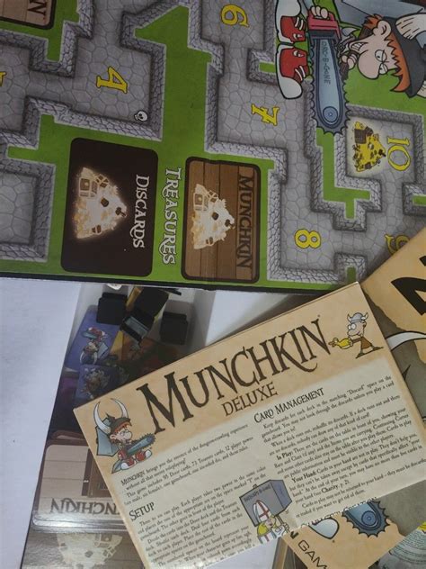 Munchkin Deluxe Board Game Steve Jackson Hobbies Toys Toys Games