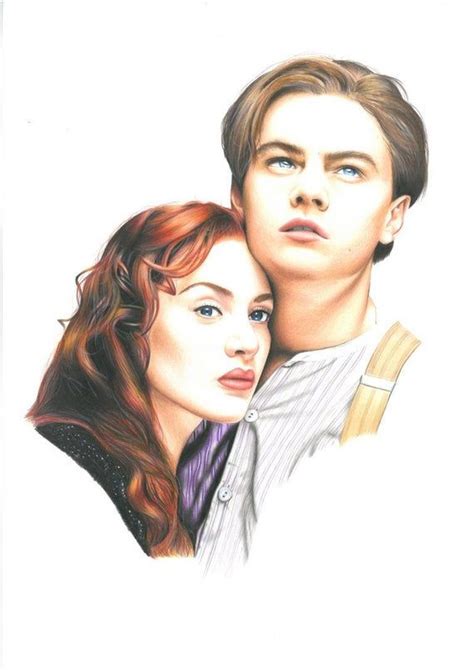 Titanic Jack And Rose Art Print Etsy Titanic Art Celebrity