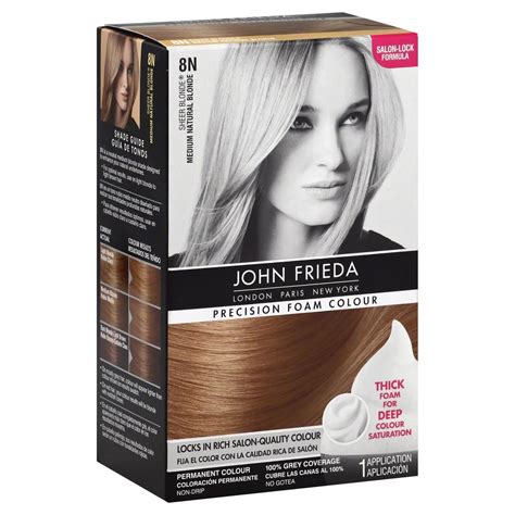 John Frieda Hair Color Chart