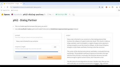 Phi Dialog Gen Hugging Face Space Built On Microsoft Phi Qlora
