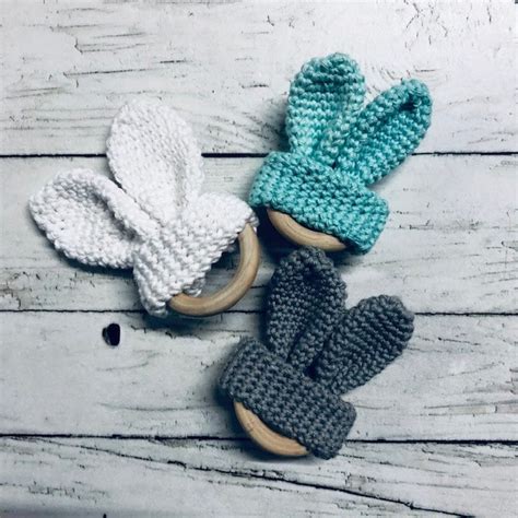 Crochet Bunny Teether Design And Branding