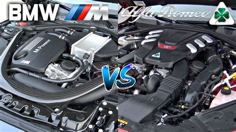 Bmw 30 Twin Turbo Inline 6 Vs Alfa Romeo 29 Twin Turbo V6 Sound