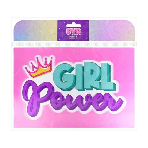 Mantel Individual 3d Prichos Girl Power Plástico Multicolor Walmart