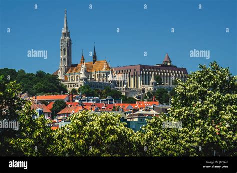 Budapest Fisherman's bastion view Stock Photo - Alamy