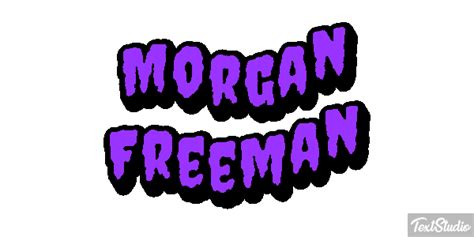 Morgan Freeman Celebrity Animated GIF Logo Designs