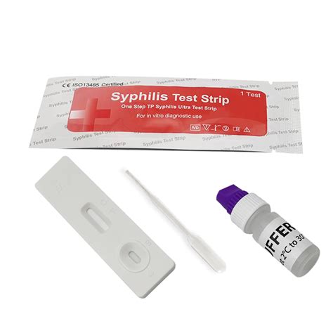 Ce Iso Certificated Whole Blood Serum Plasma Syphilis Tp Test Kit