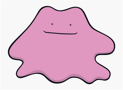 Ditto Pokemon Character Vector Art Pokemon Ditto Dream World Hd Png