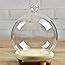 Amazon Stonebriar 8 Inch Clear Glass Dome Cloche With Rustic