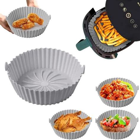 Accessoire Air Fryer Cm Pot En Silicone Pour Friteuse Air Air