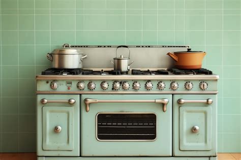 Premium Photo Country Kitchen Stove Vintage Country Kitchen