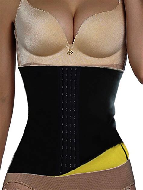 Lelinta Women Waist Trainer Corset Cincher Body Shaper Corset Sweat