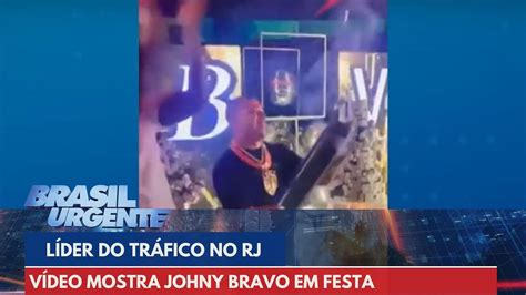 Foragido Traficante Johny Bravo Aparece Em V Deos Comemorando