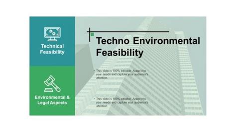 Techno Environmental Feasibility Ppt PowerPoint Presentation Styles